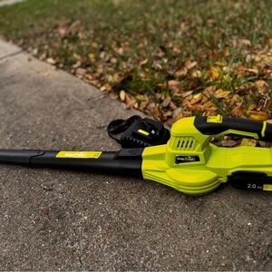 SnapFresh Green and Black Leaf Blower